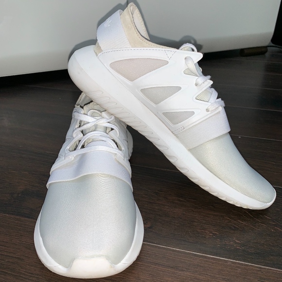 adidas tubular all white womens